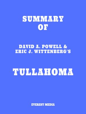 cover image of Summary of David A. Powell & Eric J. Wittenberg's Tullahoma